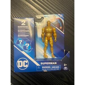 New! DC Heroes Unite SUPERMAN Action Figure 2 Surprise Accessories 20137142